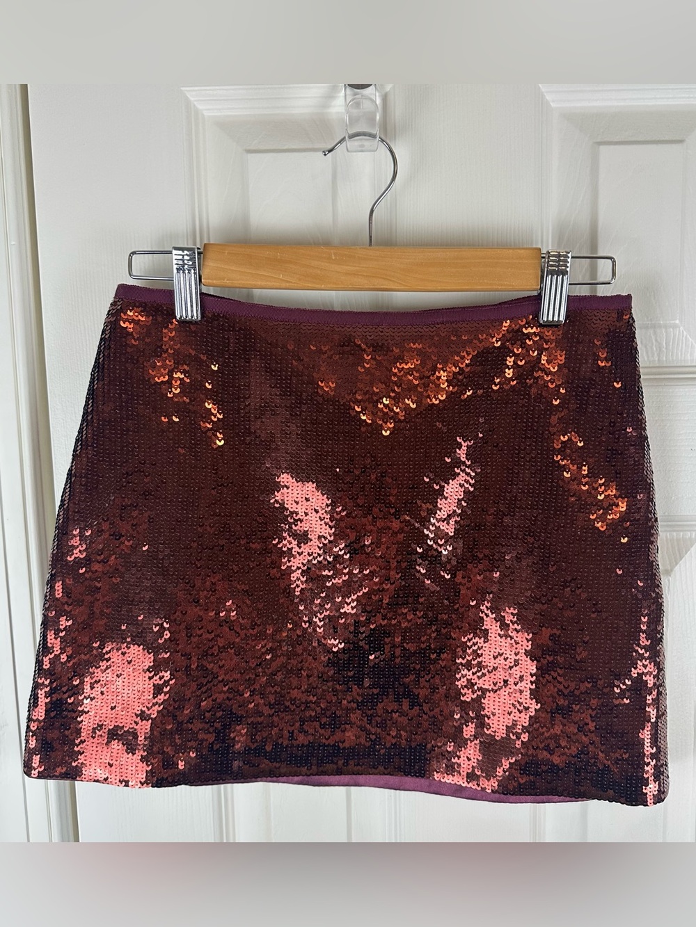 Theory Sequin Mini Skirt